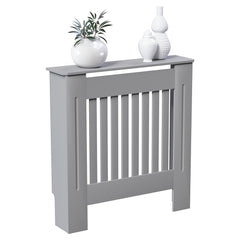 Masca pentru Calorifer ECO-S 78 cm, MDF Vopsit de 18 mm Lame Verticale, Gri antracit