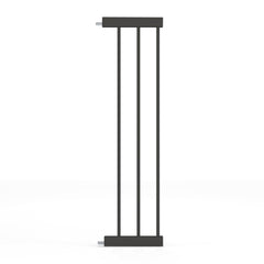Poartă de Siguranță PRO 180° pentru Copii și Animale 76 x 111-117 cm, NEGRU