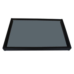 Copertină GIMI PRO Otel+Plexiglas de ușă 115x80cm marchiză adăpost acoperiș negru-antracit