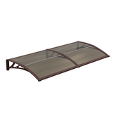 Copertină ECO 200x120 cm din policarbonat – Maro/Bronz - MAPROFI