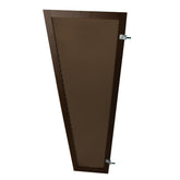 Copertină FLUX PRO 130x53x30 cm din policarbonat – Maro/Bronz - MAPROFI