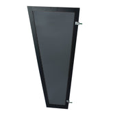 Copertină FLUX PRO 130x53x30 cm din policarbonat – Negru/Antracit - MAPROFI