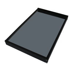 Copertină GIMI PRO 115x80 cm din oțel și plexiglas – Negru/Antracit - MAPROFI