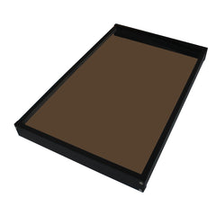 Copertină GIMI PRO 115x80 cm din oțel și plexiglas – Negru/Bronz - MAPROFI