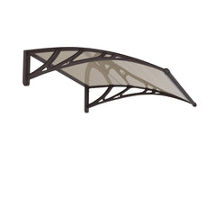 Copertină PREMIUM 40x60 cm, placă 6 mm dintr-o bucată – Maro/Bronz - MAPROFI