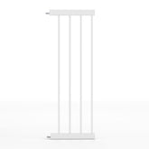 Extensie 28 cm pt. Poartă de Siguranță PRO 180° pentru Copii și Animale 75-110 cm ALB - MAPROFI