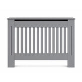 Masca pentru Calorifer ECO-L 132 cm, MDF Vopsit de 18 mm Lame Verticale, Gri antracit - MAPROFI
