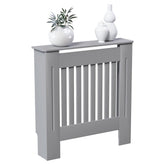 Masca pentru Calorifer ECO-S 78 cm, MDF Vopsit de 18 mm Lame Verticale, Gri antracit - MAPROFI