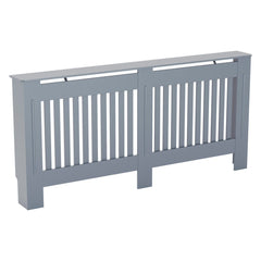 Masca pentru Calorifer ECO-XXL 172 cm, MDF Vopsit de 21 mm Lame Verticale, Gri antracit - MAPROFI