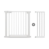 Poartă de Siguranță ECO 90° pentru Copii și Animale 76 x 104-110 cm, ALB - MAPROFI