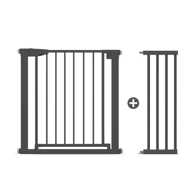 Poartă de Siguranță ECO 90° pentru Copii și Animale 76 x 104-110 cm, NEGRU - MAPROFI