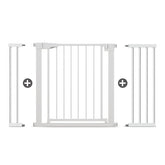 Poartă de Siguranță ECO 90° pentru Copii și Animale 76 x 118-124 cm, ALB - MAPROFI