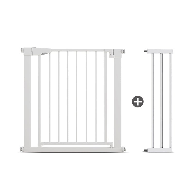 Poartă de Siguranță ECO 90° pentru Copii și Animale 76 x 97-103 cm, ALB - MAPROFI
