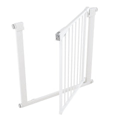 Poartă de Siguranță PRO 180° pentru Copii și Animale 75-82cm ALB - MAPROFI