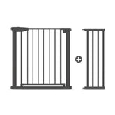 Poartă de Siguranță PRO 180° pentru Copii și Animale 76 x 104-110 cm, NEGRU