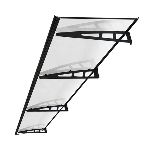 Copertina VIVIEN PRO: aluminiu, plexiglas și jgheab integrat - MAPROFI