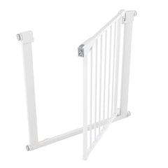 Poartă de Siguranță PRO 180° pentru Copii și Animale 75-82cm ALB