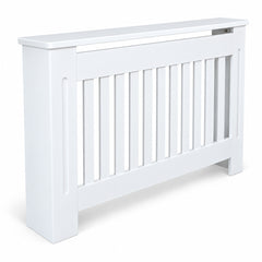 Masca pentru Calorifer MAPROFI, PREMIUM M 122x82x21.5 cm, MDF Vopsit de 21 mm, Calitate Superioara, Alb lucios
