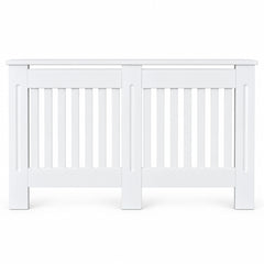 Masca pentru Calorifer MAPROFI, PREMIUM L 142x82x21.5 cm, MDF Vopsit de 21 mm, Calitate Superioara, Alb lucios