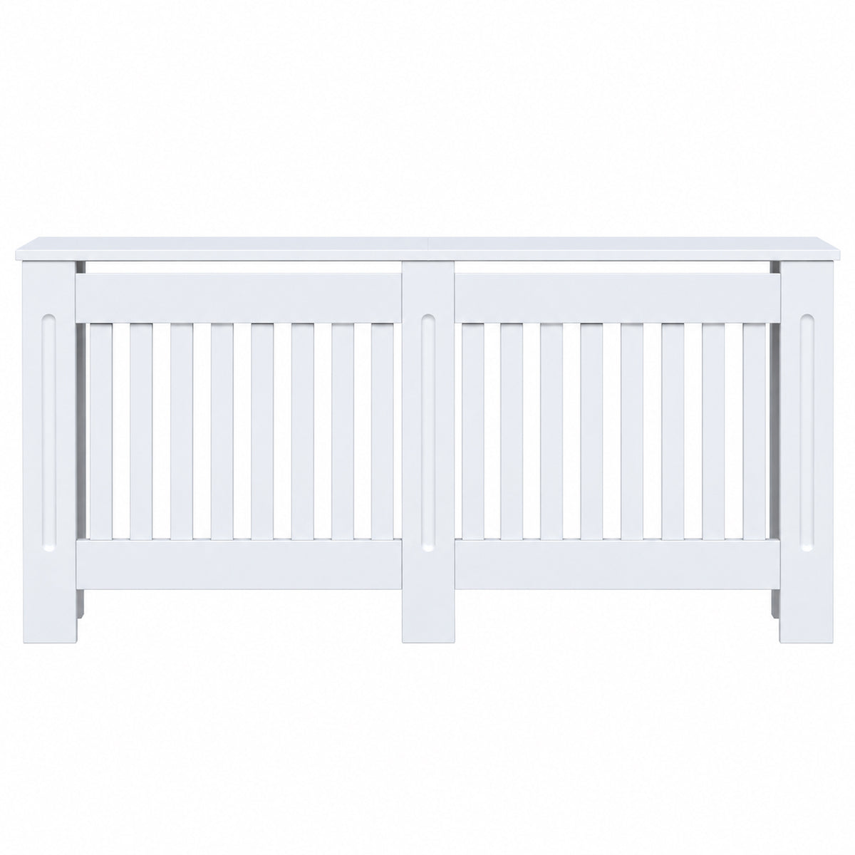 Masca pentru Calorifer MAPROFI, PREMIUM XL 162x82x21.5 cm, MDF Vopsit de 21 mm, Calitate Superioara, Alb lucios