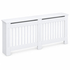 Masca pentru Calorifer MAPROFI, PREMIUM XXL 182x82x21.5 cm, MDF Vopsit de 21 mm, Calitate Superioara, Alb lucios