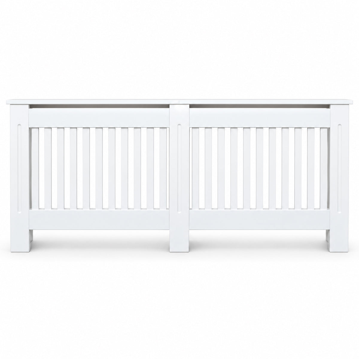 Masca pentru Calorifer PREMIUM 3XL 203x82x21.5 cm, MDF Vopsit de 21 mm, Calitate Superioara, Alb lucios