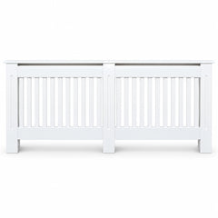 Masca pentru Calorifer PREMIUM 3XL 203x82x21.5 cm, MDF Vopsit de 21 mm, Calitate Superioara, Alb lucios
