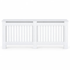 Masca pentru Calorifer PREMIUM 3XL 203x82x21.5 cm, MDF Vopsit de 21 mm, Calitate Superioara, Alb lucios
