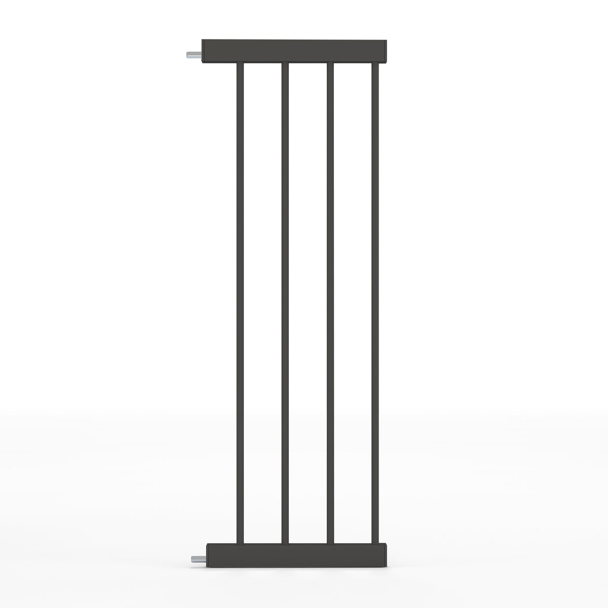 Extensie 28 cm pt. Poartă de Siguranță 180° pentru Copii și Animale, NEGRU