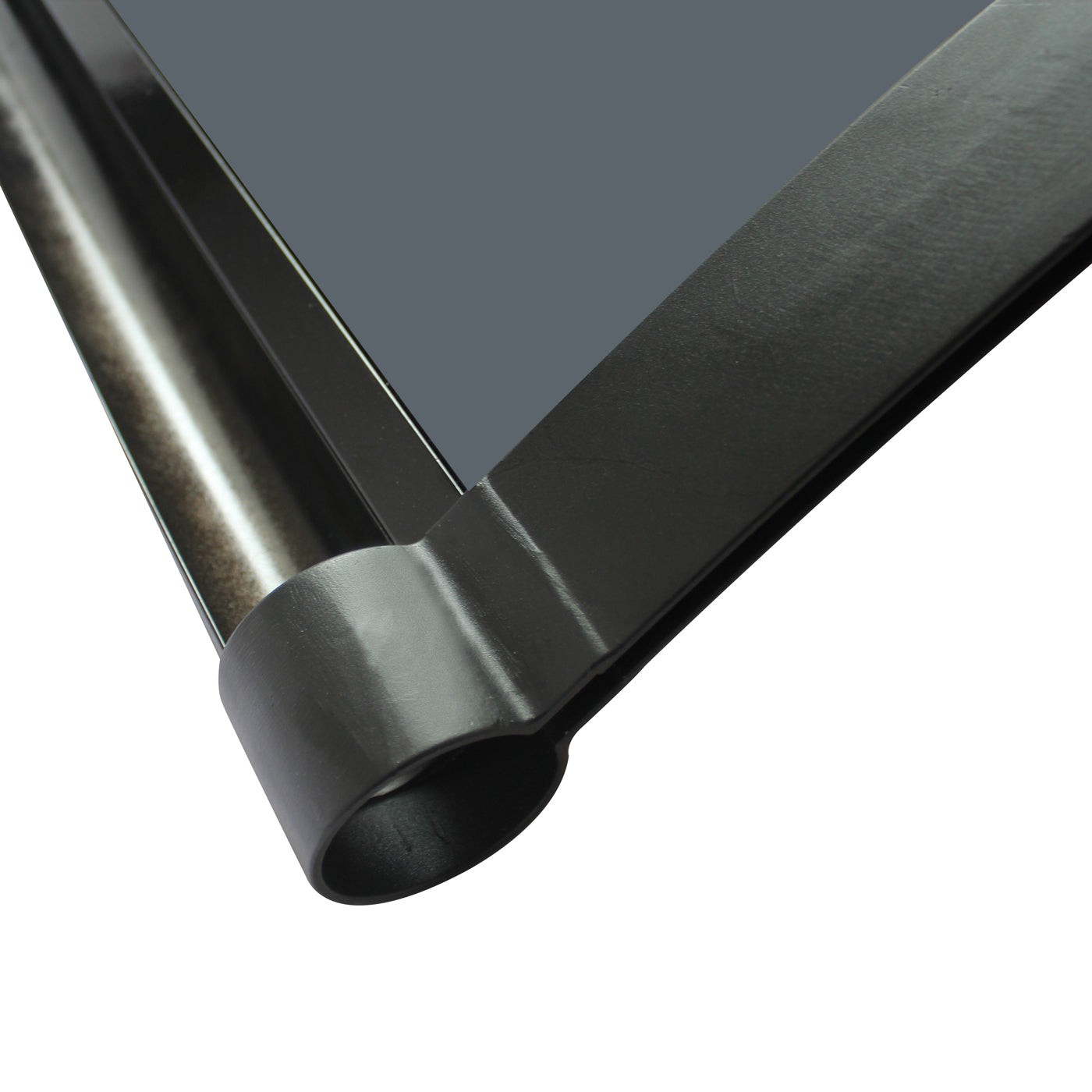 Copertină ERIC PRO Alu cu Jgheab + Plexiglas de ușă 120x100cm marchiză adăpost acoperiș negru-antracit