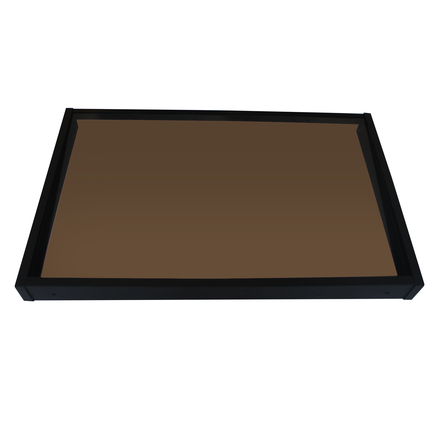 Copertină GIMI PRO Otel+Plexiglas de ușă 115x80cm marchiză adăpost acoperiș negru-bronz