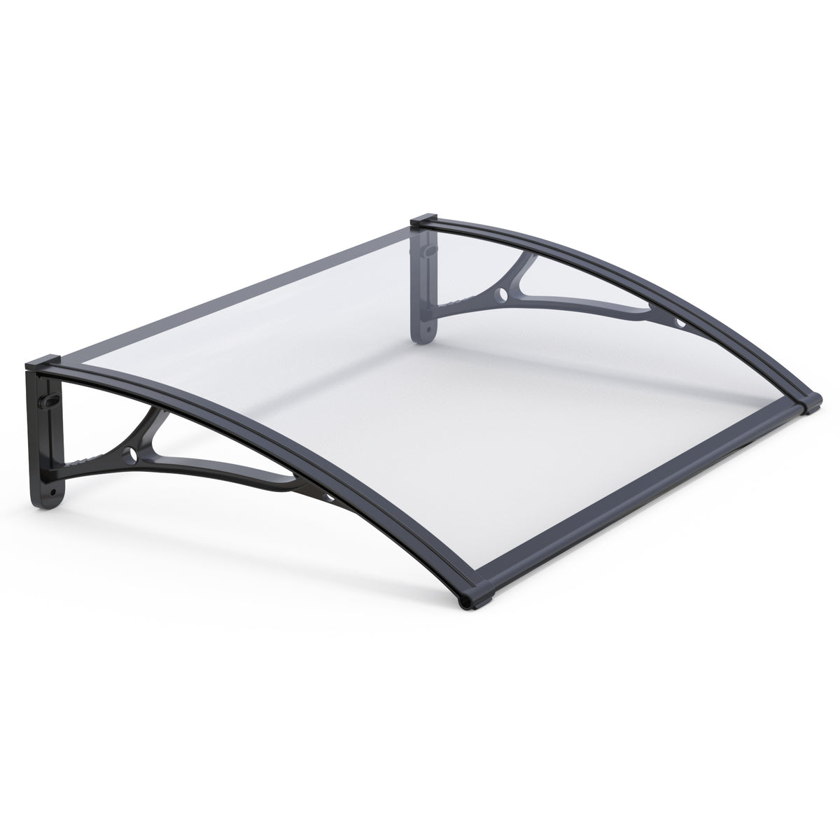 Copertina PLEXIGLAS PRO 150x100 cm, Policarbonat Acrylic 2.5 mm, Suporturi din Aluminiu, Negru/Antracit