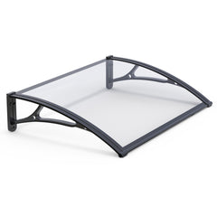 Copertina PLEXIGLAS PRO 150x100 cm, Policarbonat Acrylic 2.5 mm, Suporturi din Aluminiu, Negru/Antracit