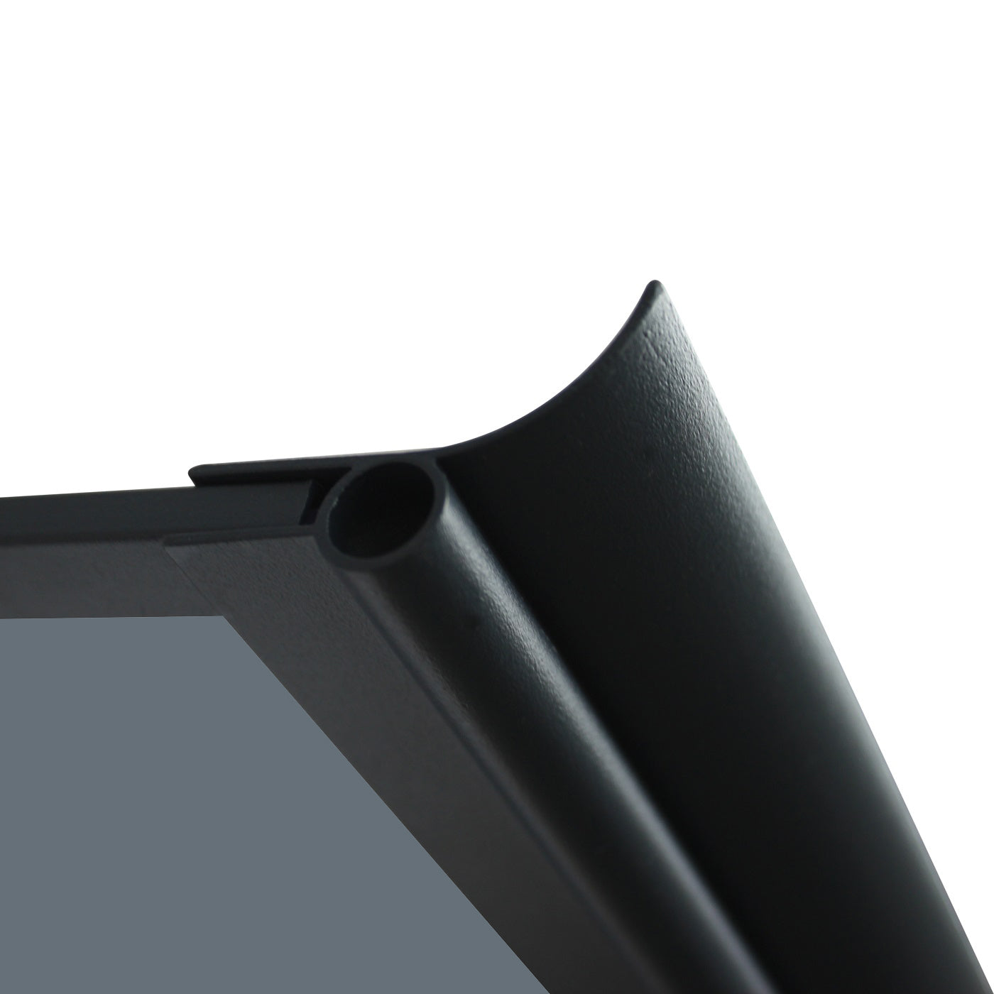 MAPROFI Copertină VIVIEN PRO Alu+Plexiglas de ușă 200x100cm marchiză adăpost acoperiș negru-antracit