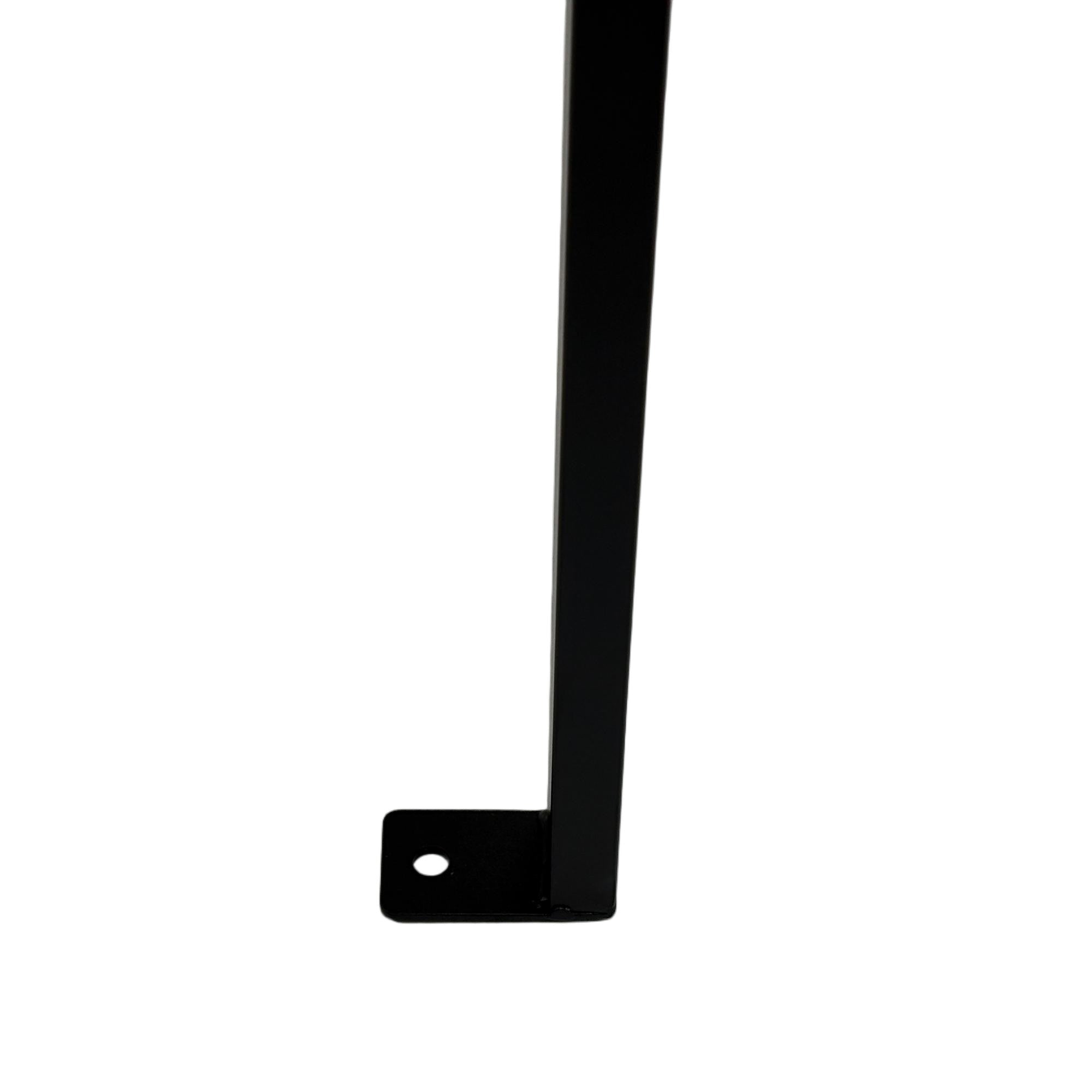 Bancă grădină LUNA 118x52x73 cm din lemn, oțel și PVC - MAPROFI