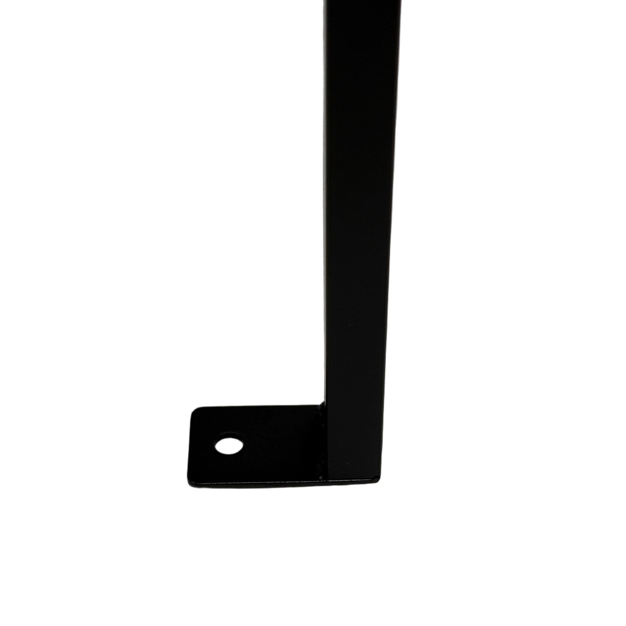 Bancă grădină LYRA 119x50x75 cm din oțel – Antracit - MAPROFI