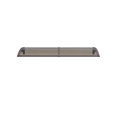 Copertină ECO 240x100 cm din policarbonat – Maro/Bronz - MAPROFI