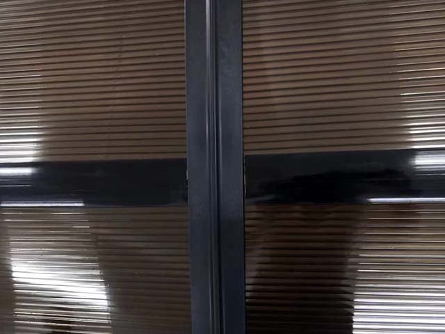 Copertină ECO 240x100 cm din policarbonat – Negru/Bronz - MAPROFI