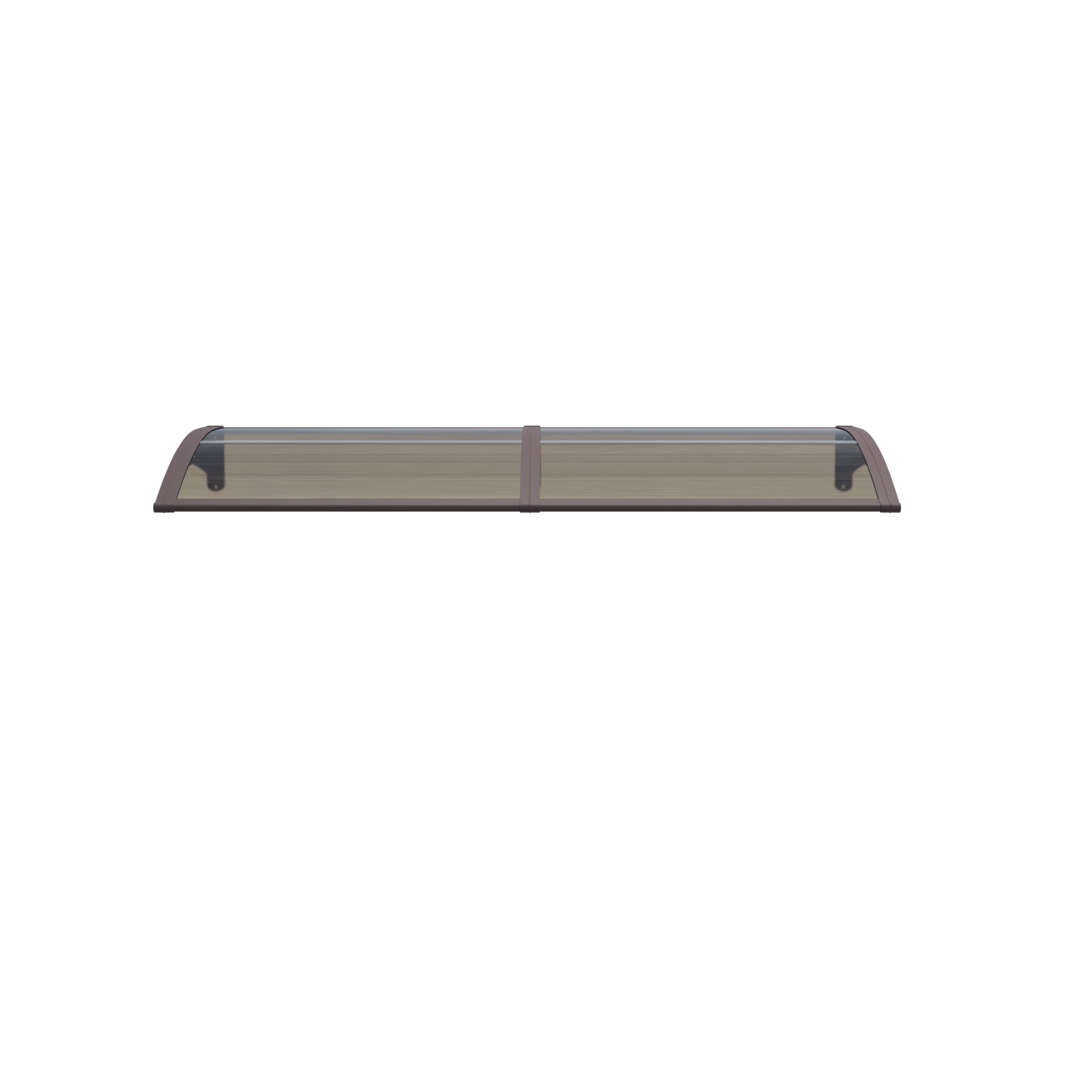 Copertină ECO 240x150 cm din policarbonat – Maro/Bronz - MAPROFI