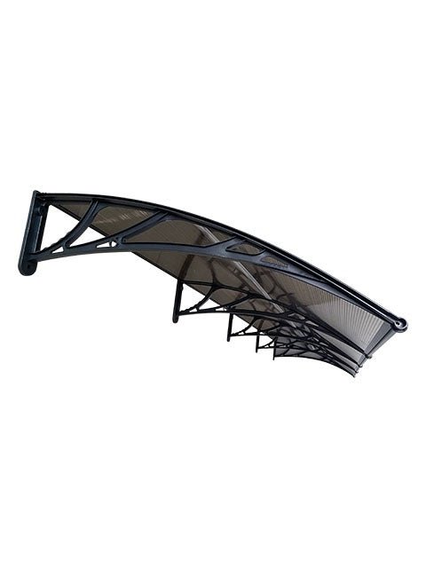 Copertină ECO 300x60 cm din policarbonat – Negru/Bronz - MAPROFI