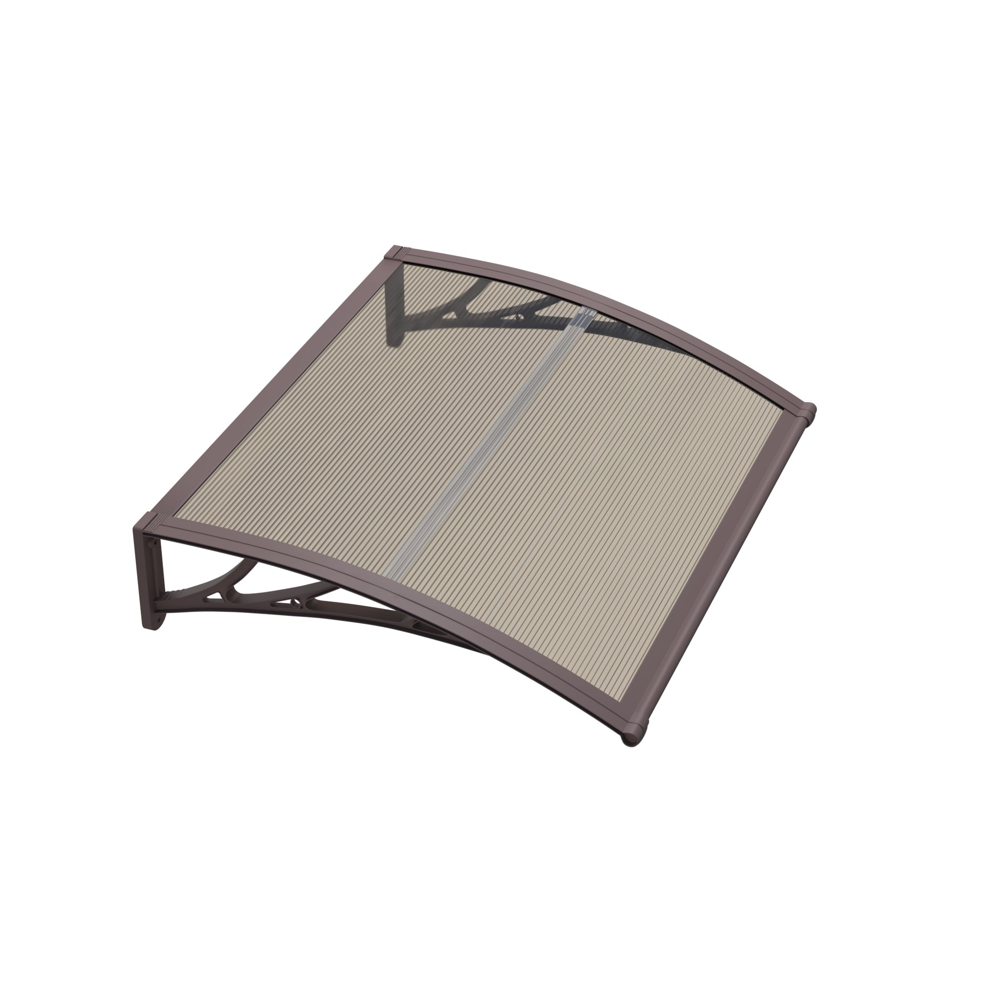 Copertină ECO 40x60 cm din policarbonat – Maro/Bronz - MAPROFI