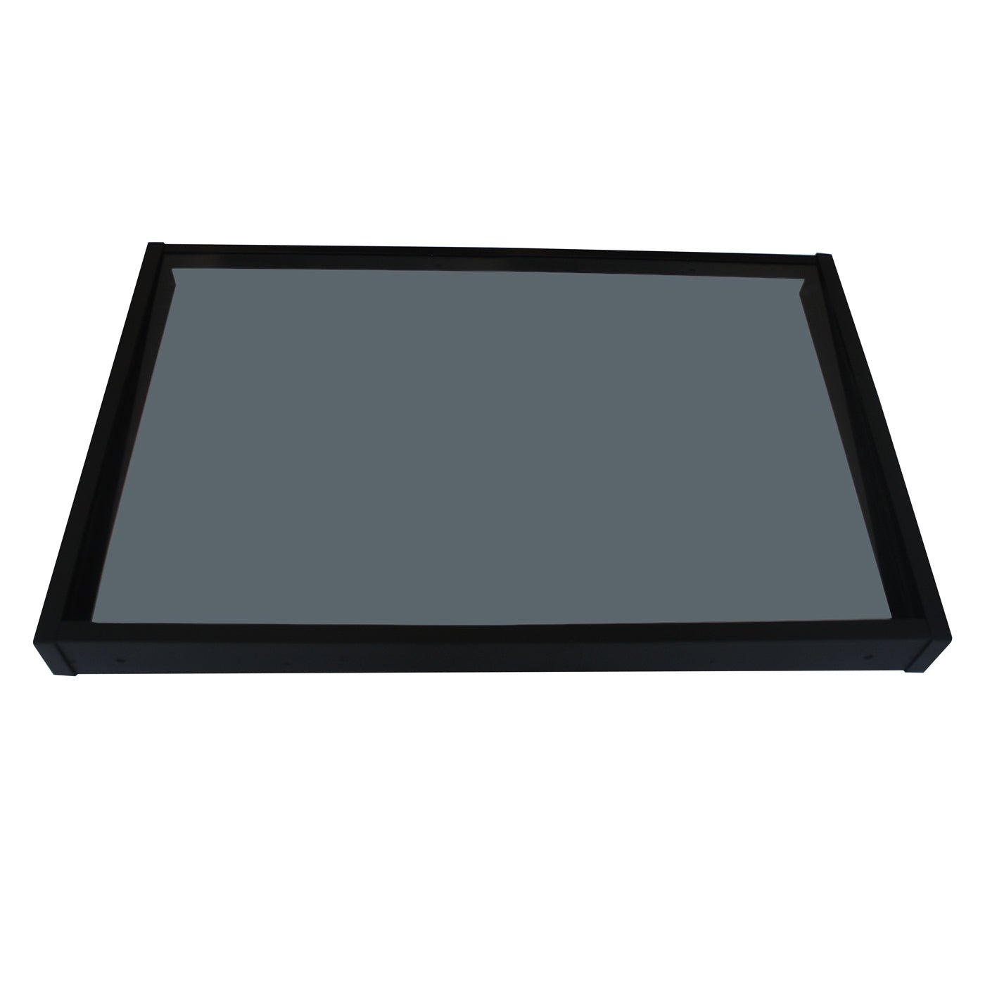 Copertină GIMI PRO 115x80 cm din oțel și plexiglas – Negru/Antracit - MAPROFI