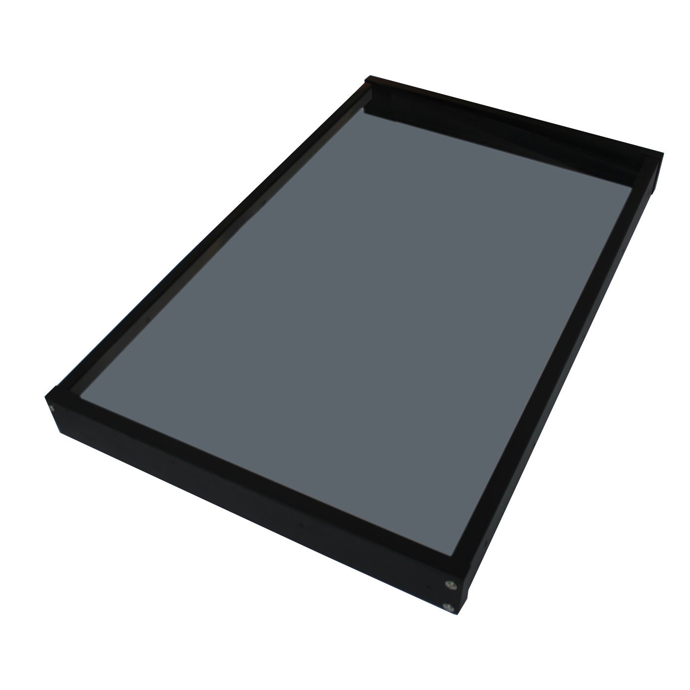 Copertină GIMI PRO 115x80 cm din oțel și plexiglas – Negru/Antracit - MAPROFI