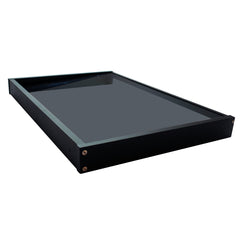 Copertină GIMI PRO 115x80 cm din oțel și plexiglas – Negru/Antracit - MAPROFI