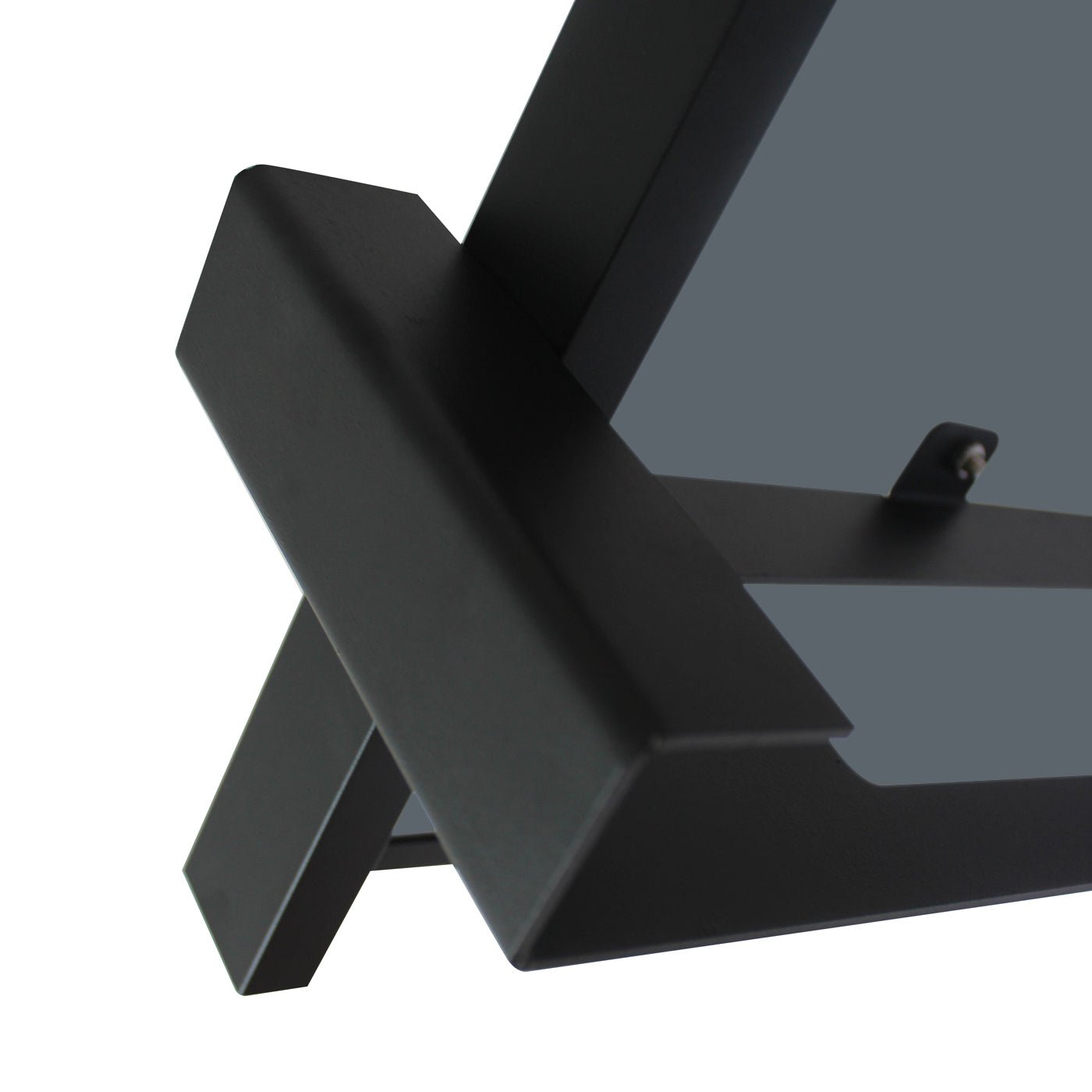 Copertină JAN PRO 140x100 cm din oțel și plexiglas – Negru/Antracit - MAPROFI