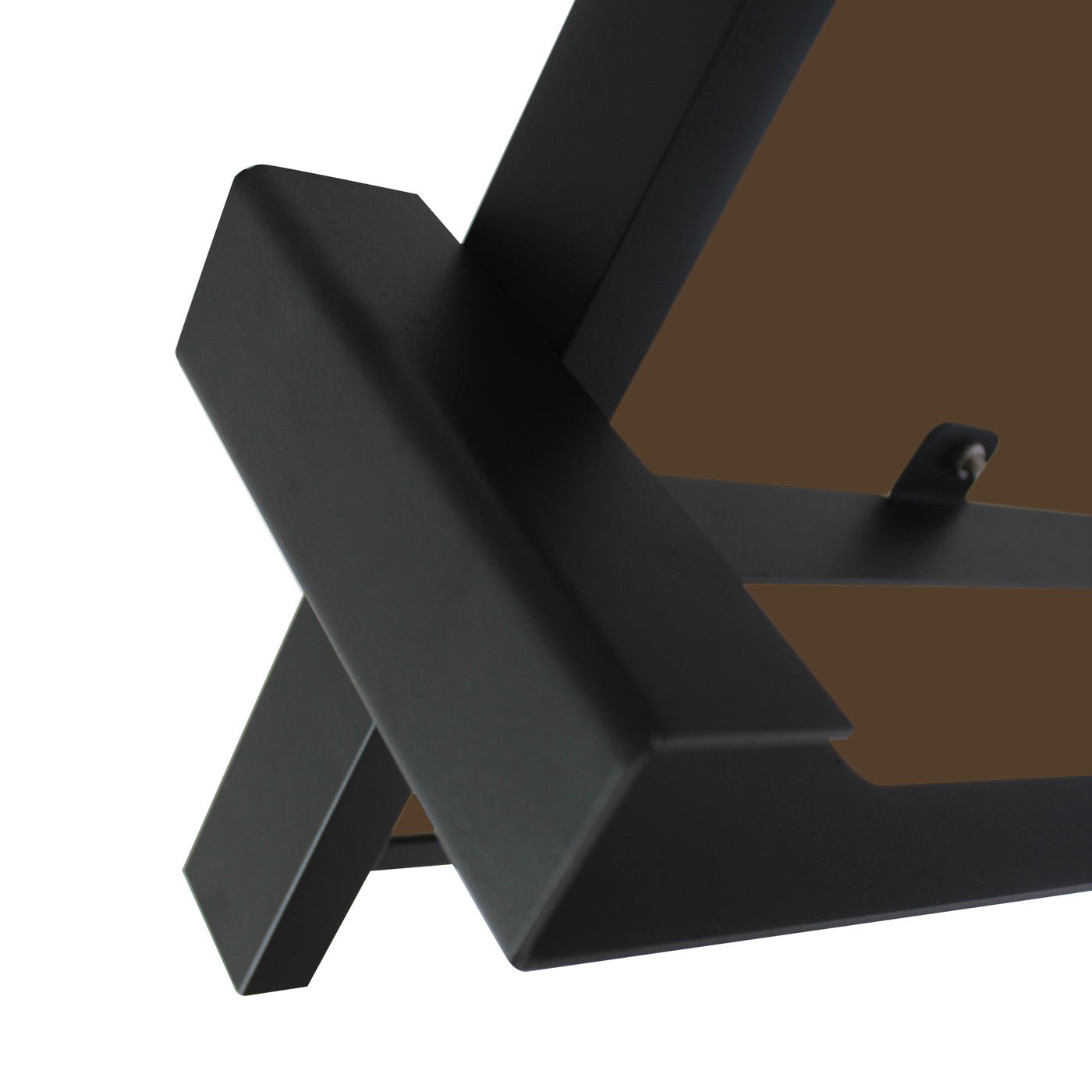 Copertină JAN PRO 140x100 cm din oțel și plexiglas – Negru/Bronz - MAPROFI