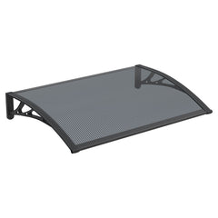 Copertină PREMIUM 40x60 cm, placă 6 mm dintr-o bucată – Negru/Antracit - MAPROFI