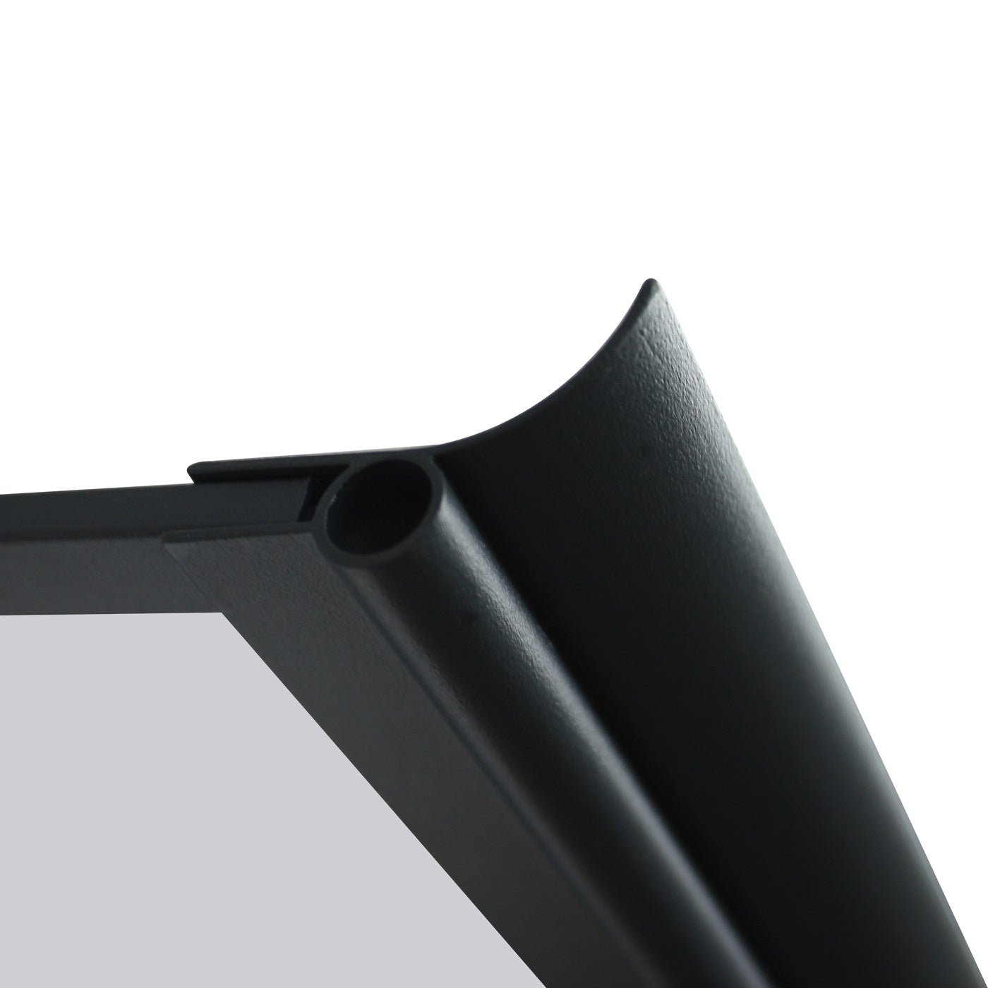 Copertină VIVIEN PRO 300x100 cm din aluminiu și plexiglas – Negru/Transparent - MAPROFI