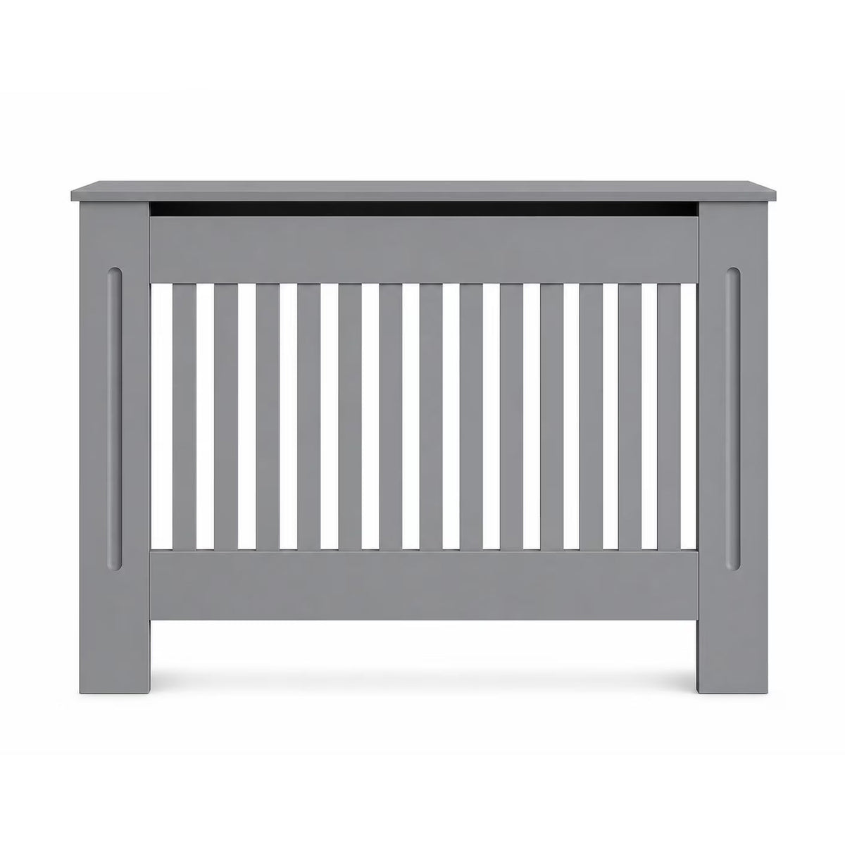 Masca pentru Calorifer ECO-L 132 cm, MDF Vopsit de 18 mm Lame Verticale, Gri antracit - MAPROFI