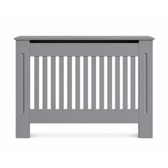 Masca pentru Calorifer ECO-L 132 cm, MDF Vopsit de 18 mm Lame Verticale, Gri antracit - MAPROFI